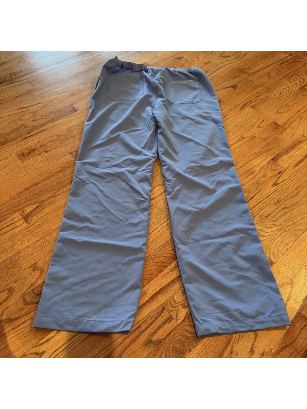 FIGS WOMENS HOSPITAL BLUE SCRUB PANTS PO 2772 LARGE